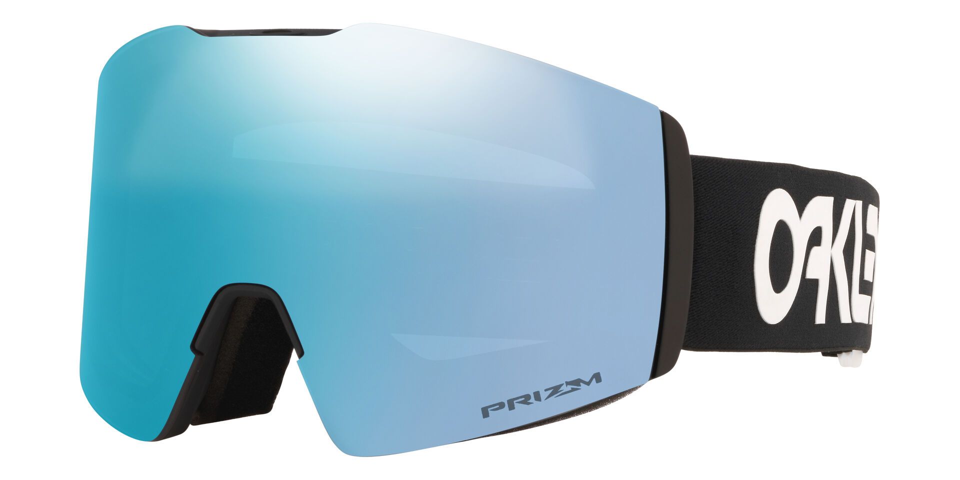 Oakley Fall Line L Ski & Snowboard Goggles 2026 - Fp Black With Prizm Sapphire Lens and Ridgelock Lens Change System Front_Angled_Left