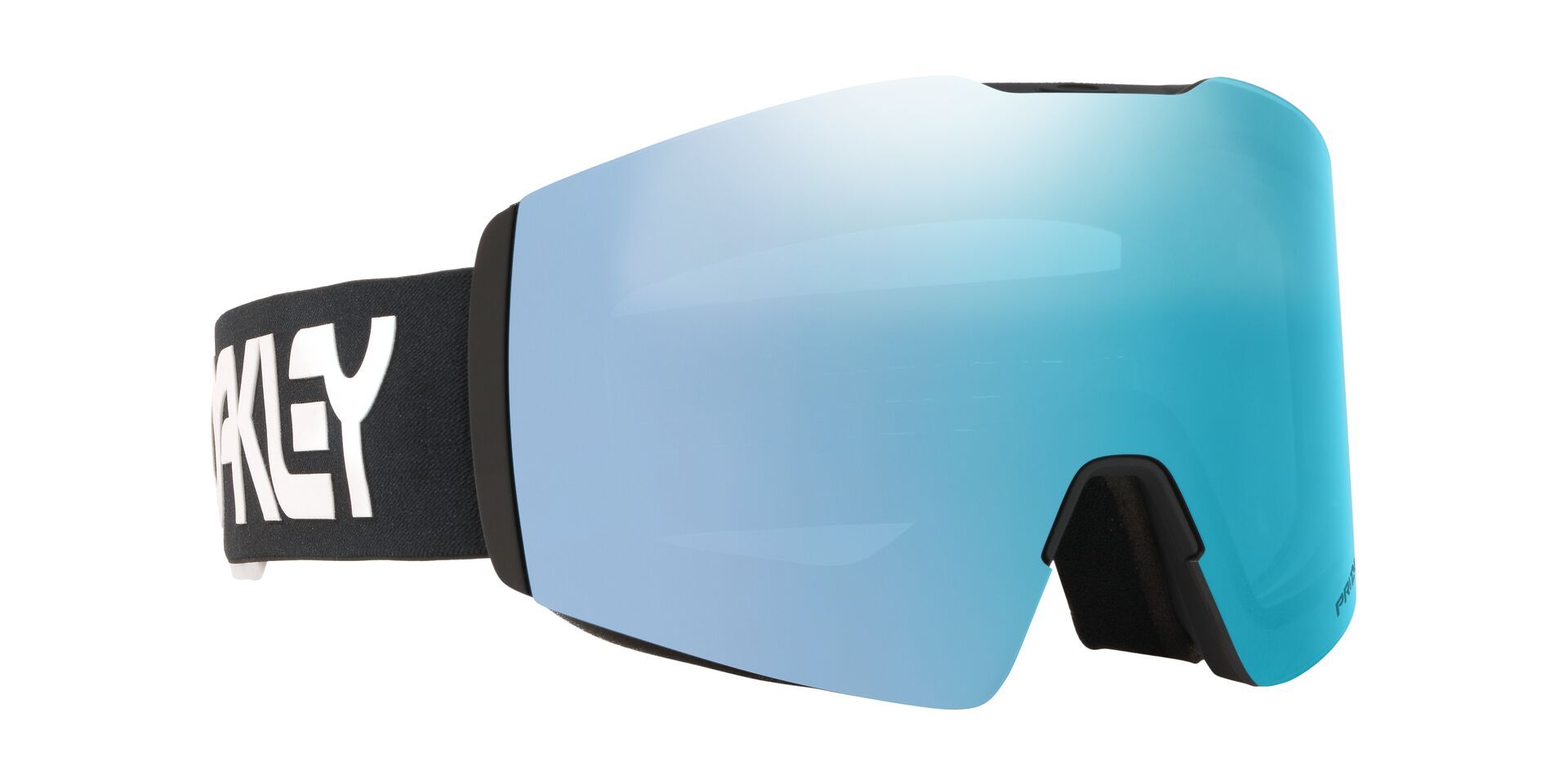 Oakley Fall Line L Ski & Snowboard Goggles 2026 - Fp Black With Prizm Sapphire Lens and Ridgelock Lens Change System Front_Angled_Right