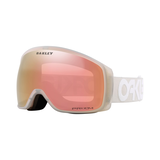 Oakley Flight Tracker Men's Ski & Snowboard Goggles 2026 - Grey With Rose Gold Lens and Anti-Fog Toric UV Protection Front_Angled_Left