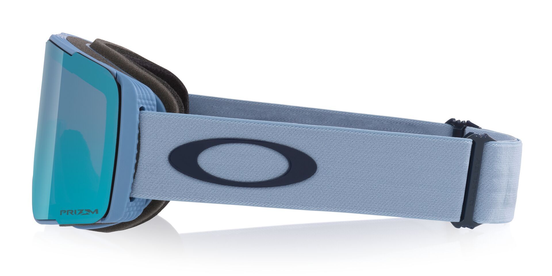 Oakley Line Miner™ Pro Ski & Snowboard Goggles 2026 - Stonewash With Prizm Sapphire Lens Side_Left