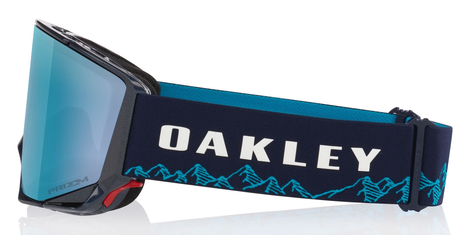 Oakley Flow Scape™ Ski & Snowboard Goggles 2026 - Shiffrin Signature With Prizm Sapphire Lens Front_Angled_Left