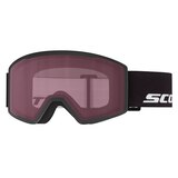 Scott Trace Ski & Snowboard Goggles 2026 Black & White with Enhancer Mirror Lens Front_Flat