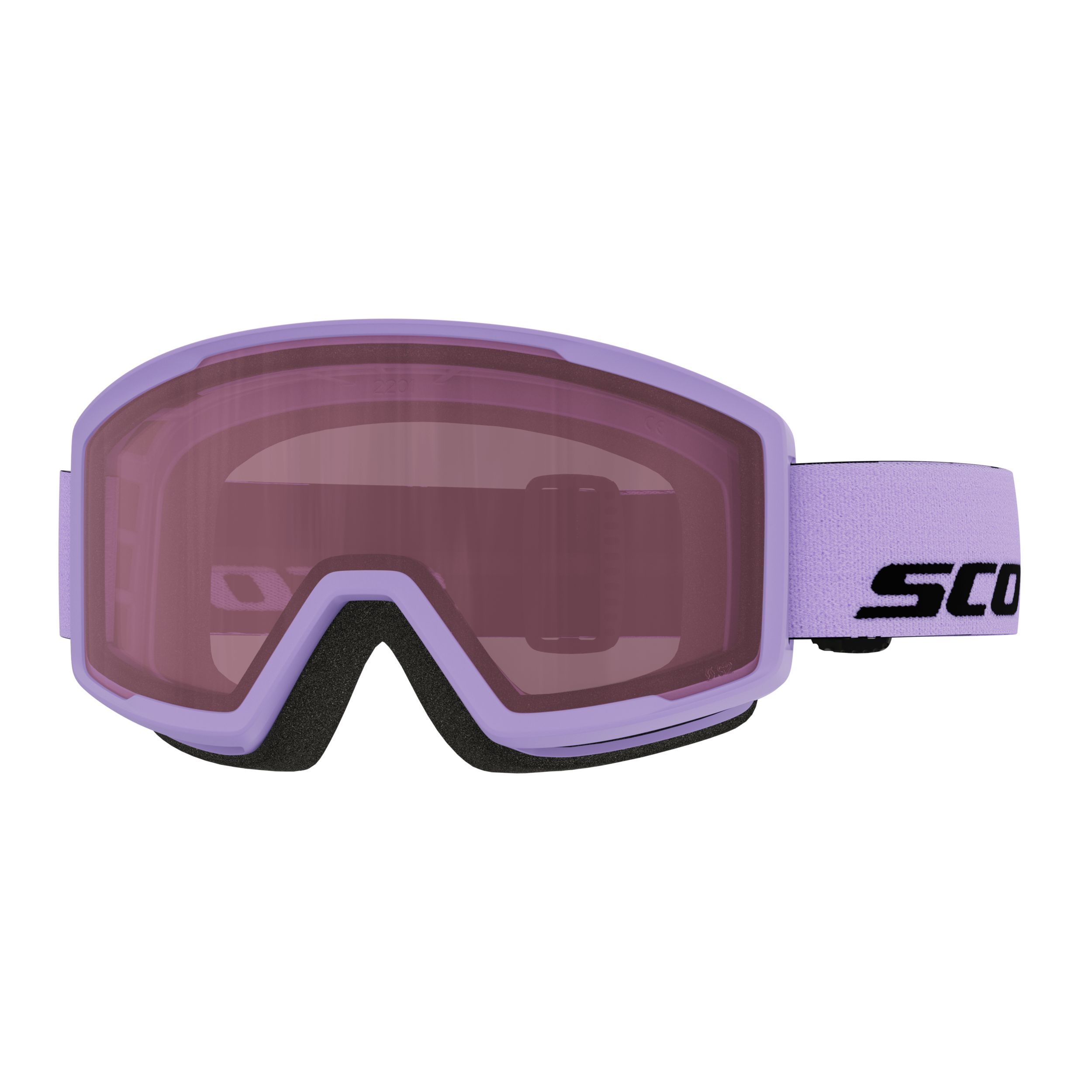 Scott Trace Compact Ski & Snowboard Goggles Front_Angled_Left