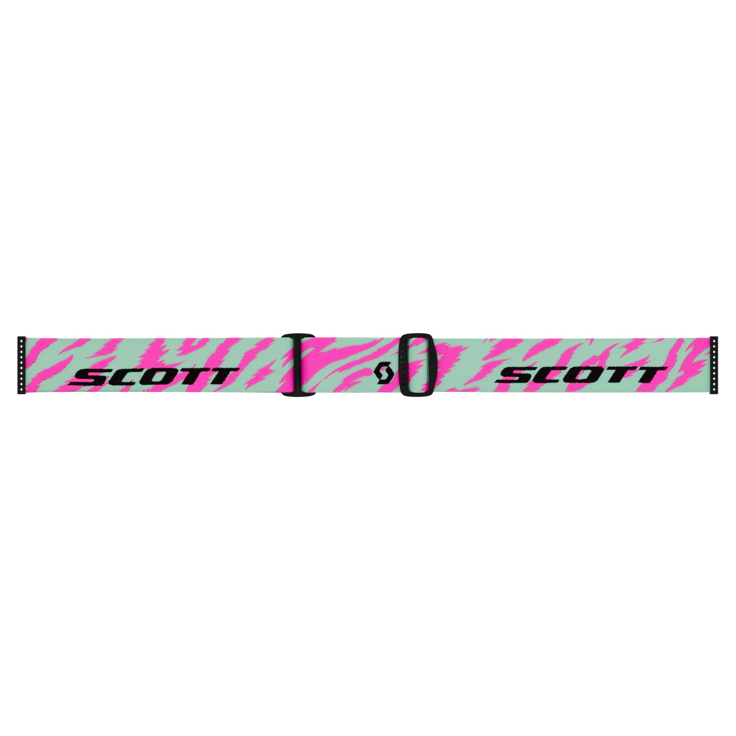 Scott Shield Ski & Snowboard Goggles 2026 - Pink Green with Rose Lens Back_Flat