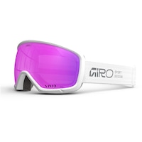 Giro Ringo Women's Ski & Snowboard Goggles 2026 White Silver with Vivid Pink Lens