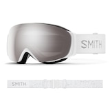 Smith I/O MAG S Women's Ski & Snowboard Goggles 2026 White with Platinum & Black Mirror Lens Composite_or_Mixed