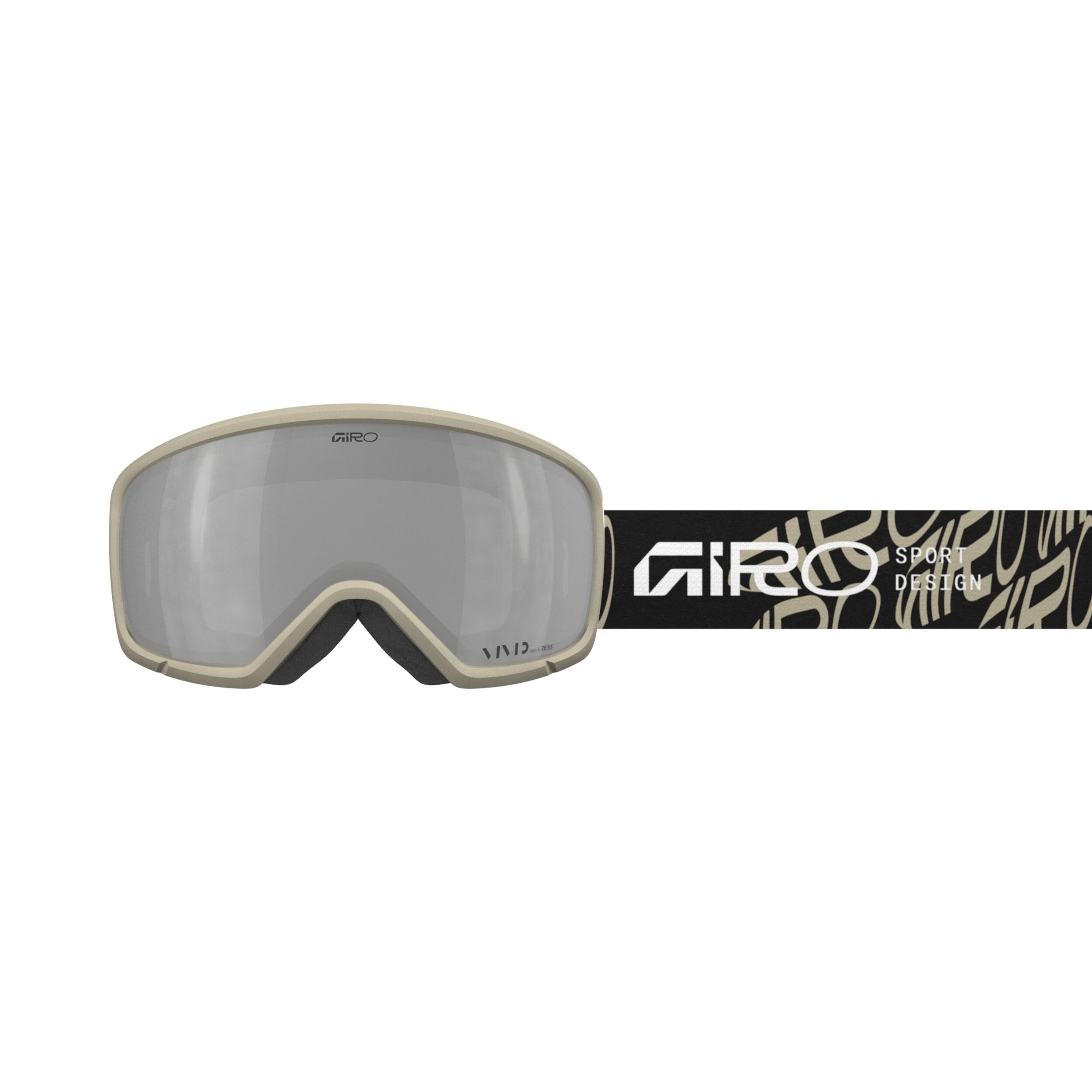 Giro Ringo Women's Ski & Snowboard Goggles 2026 White Silver with Vivid Pink Lens