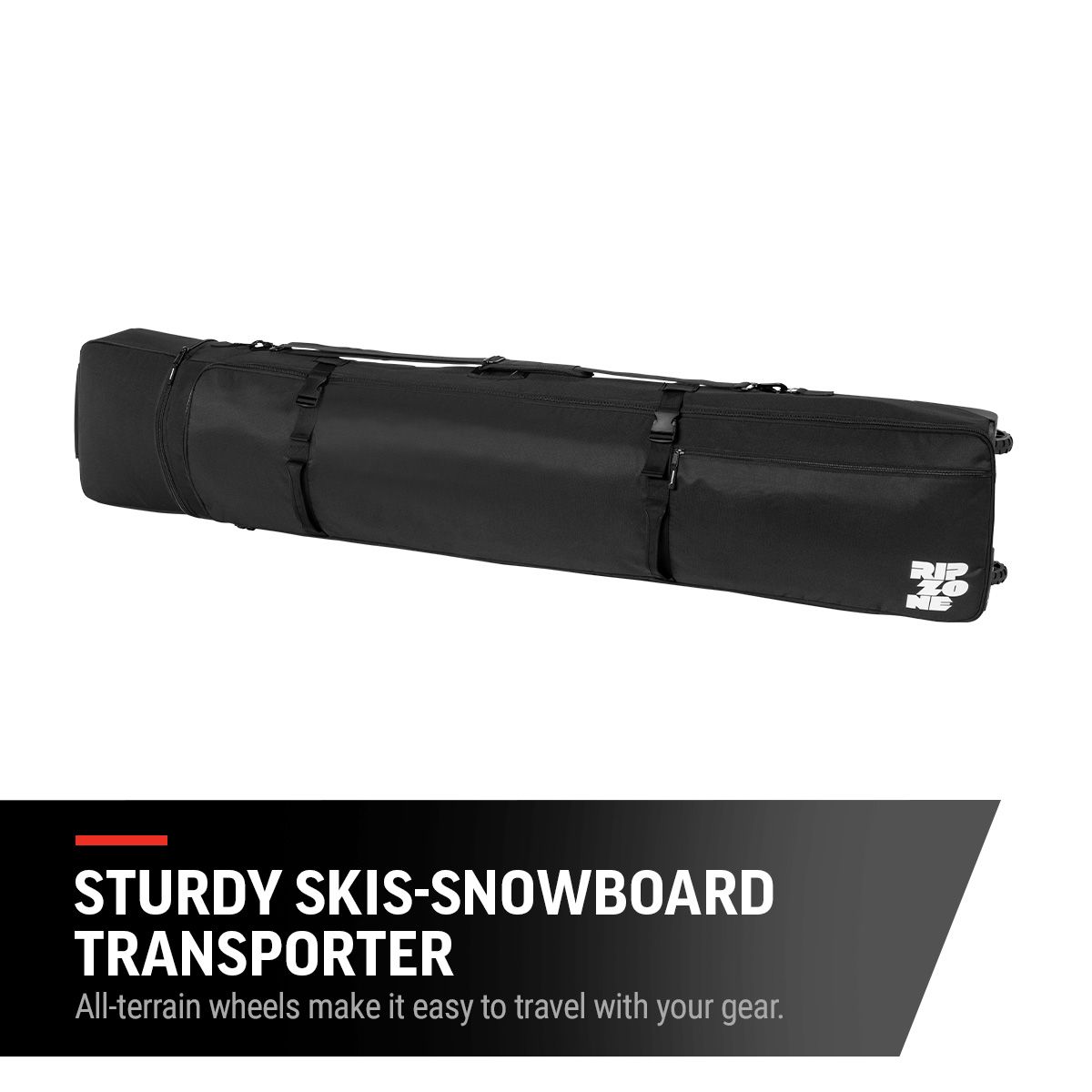 Ripzone Ski Roller Bag 2024 Front_Three_Fourths_Angled_Left