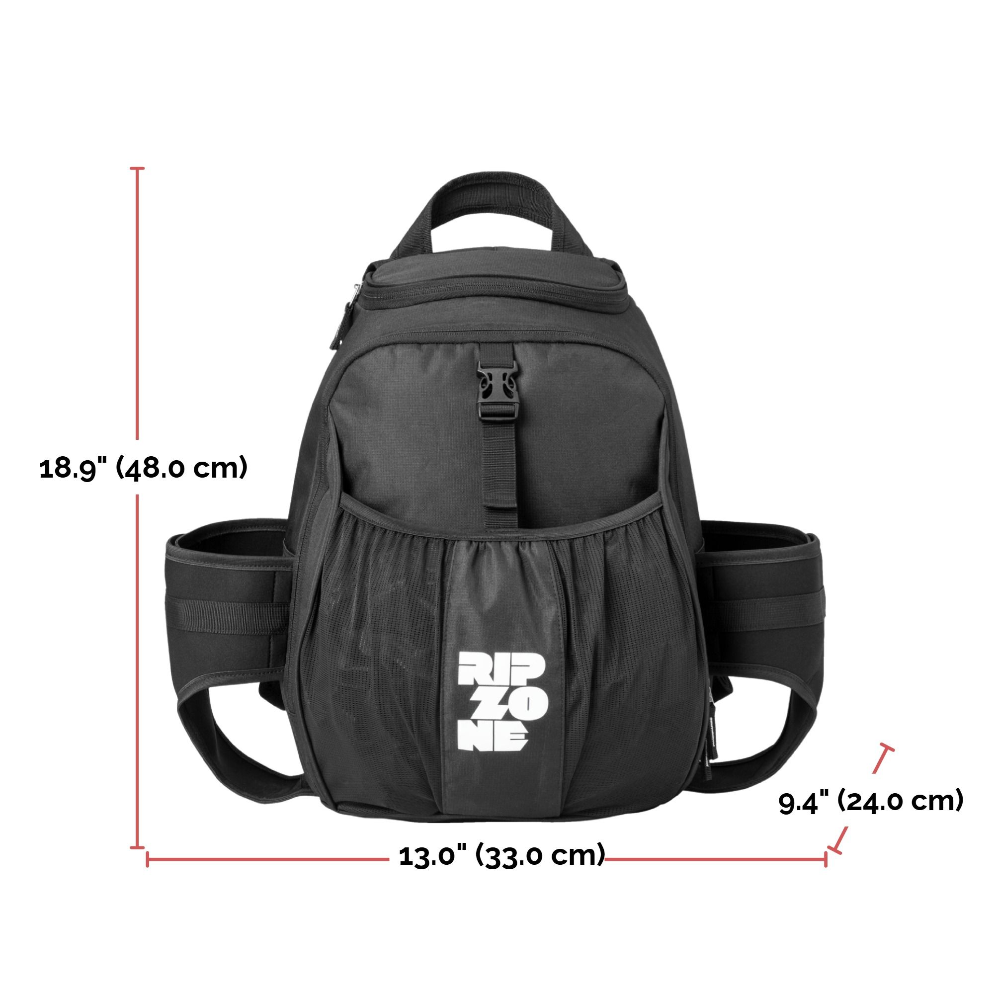 Ripzone Boot Backpack Front_Flat