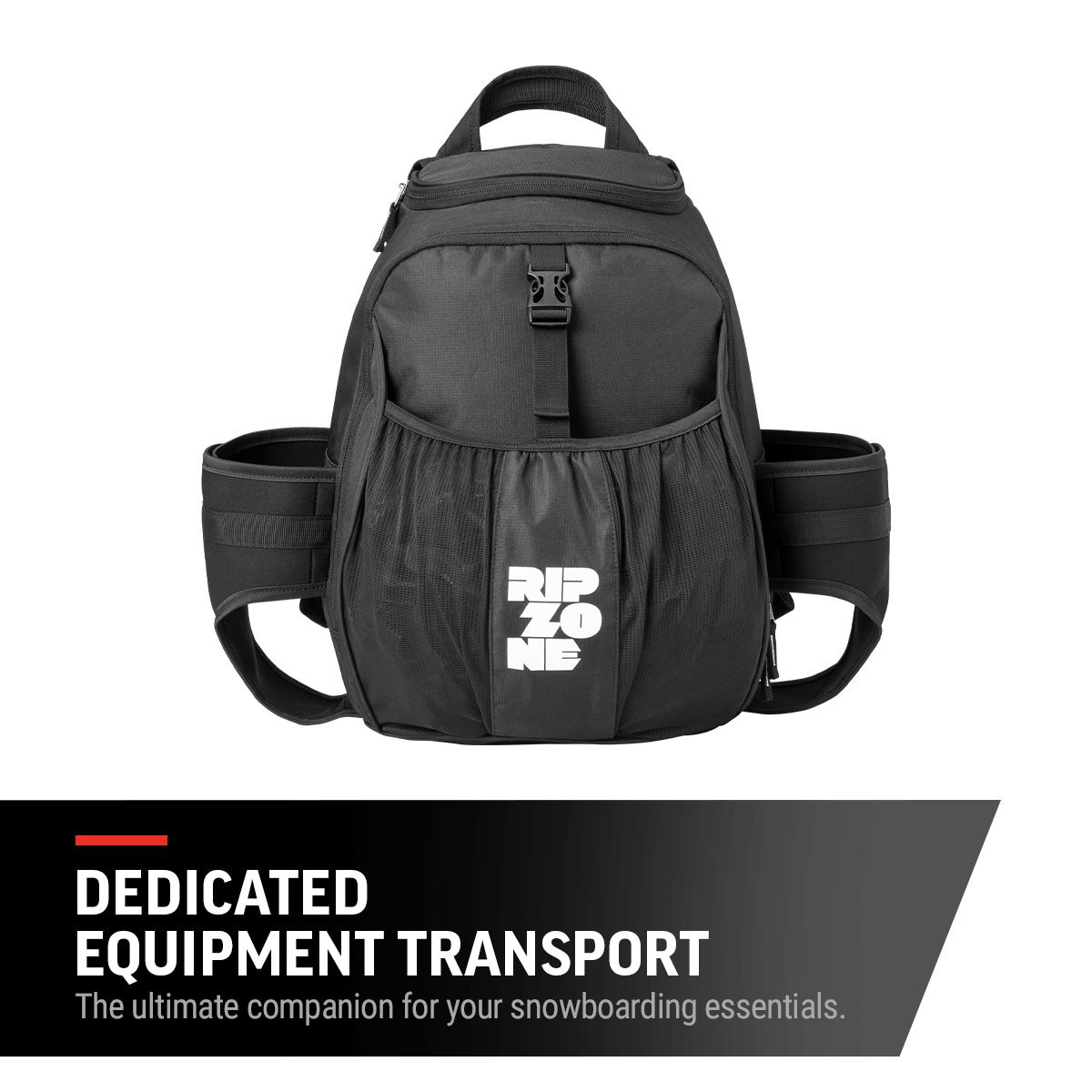 Ripzone Boot Backpack Front_Flat
