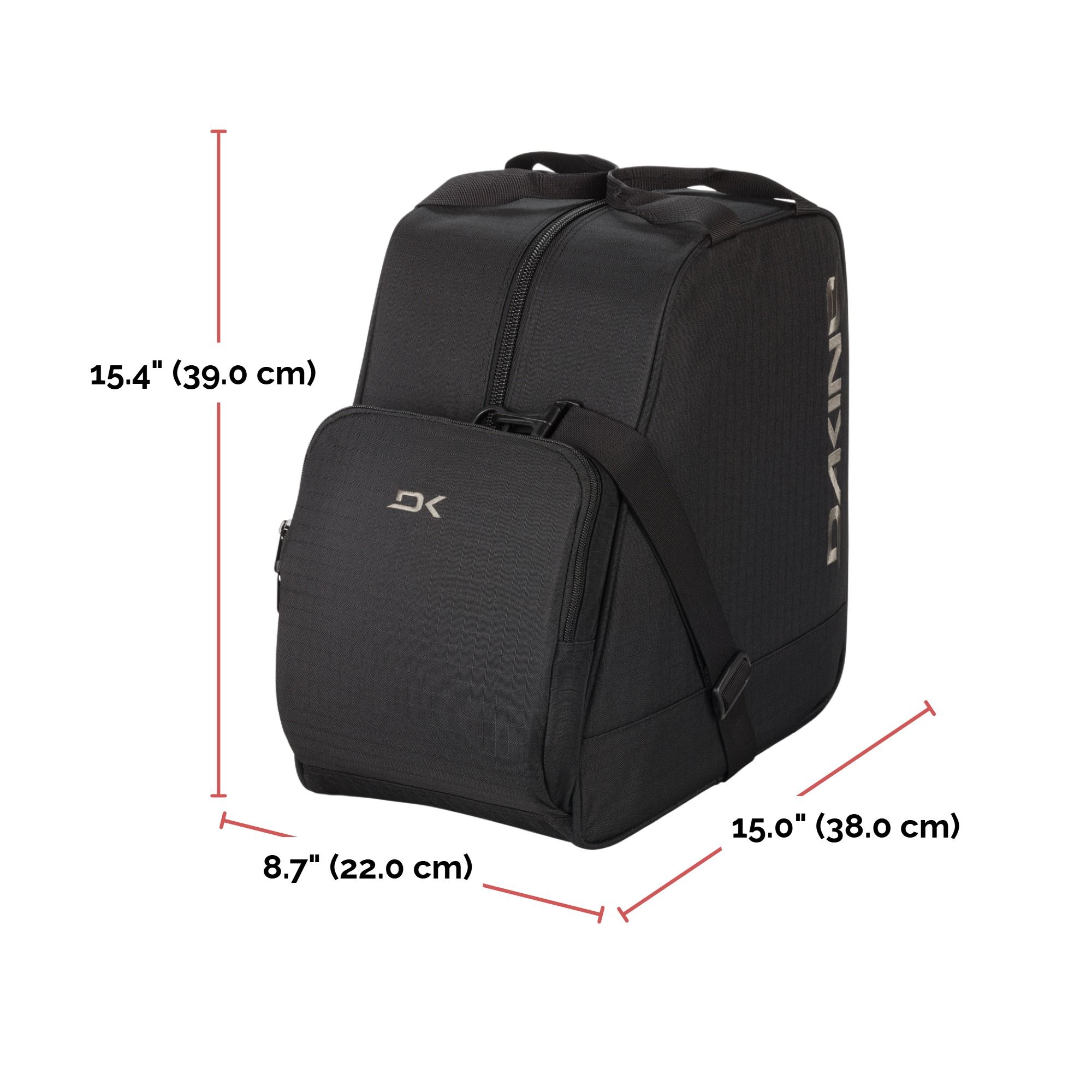 Dakine 30L Ski Boot Bag Front_Three_Fourths_Angled_Left