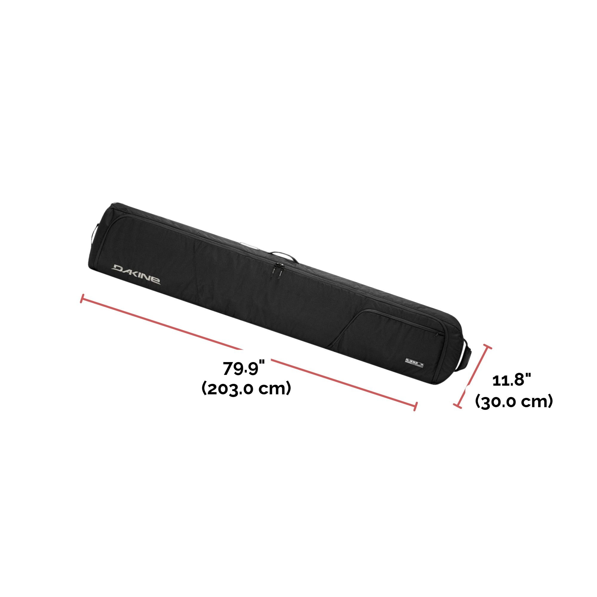 Dakine 190cm Fall Line Ski Roller Bag 2024 Front_Flat