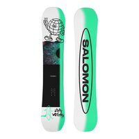 Salomon Men's Sleepwalker 2023 Intermediate Snowboard, Freestyle, Twin Composite_or_Mixed