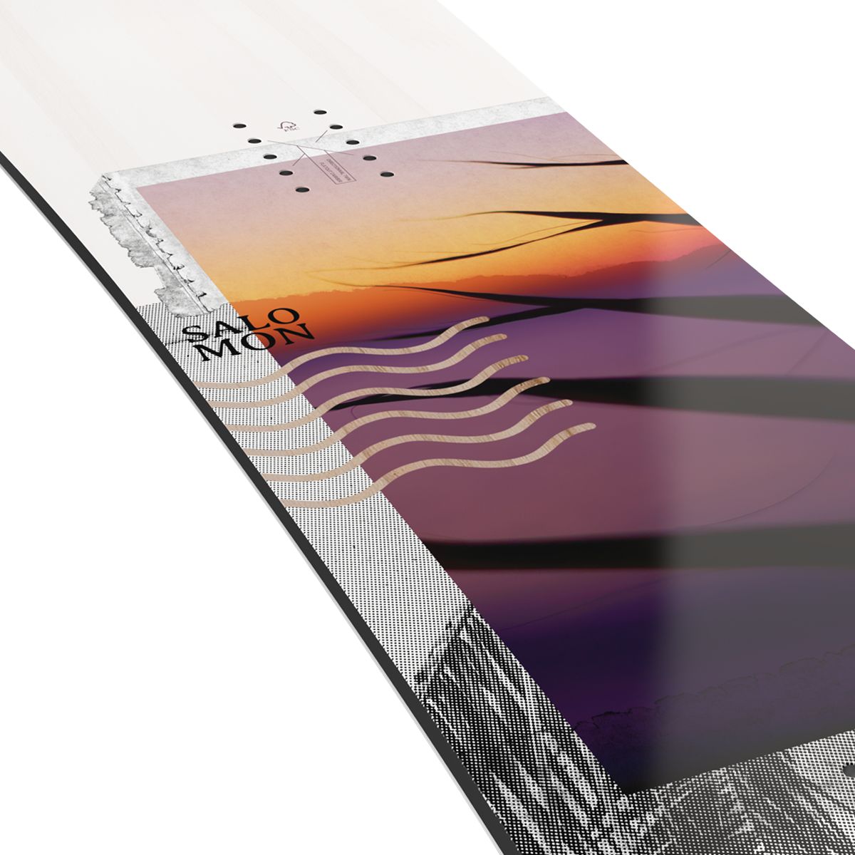 Salomon Women's Lotus 2023 Beginner Snowboard, All Mountain, Directional Twin