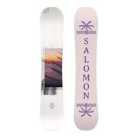 Salomon Women's Lotus 2023 Beginner Snowboard, All Mountain, Directional Twin Composite_or_Mixed