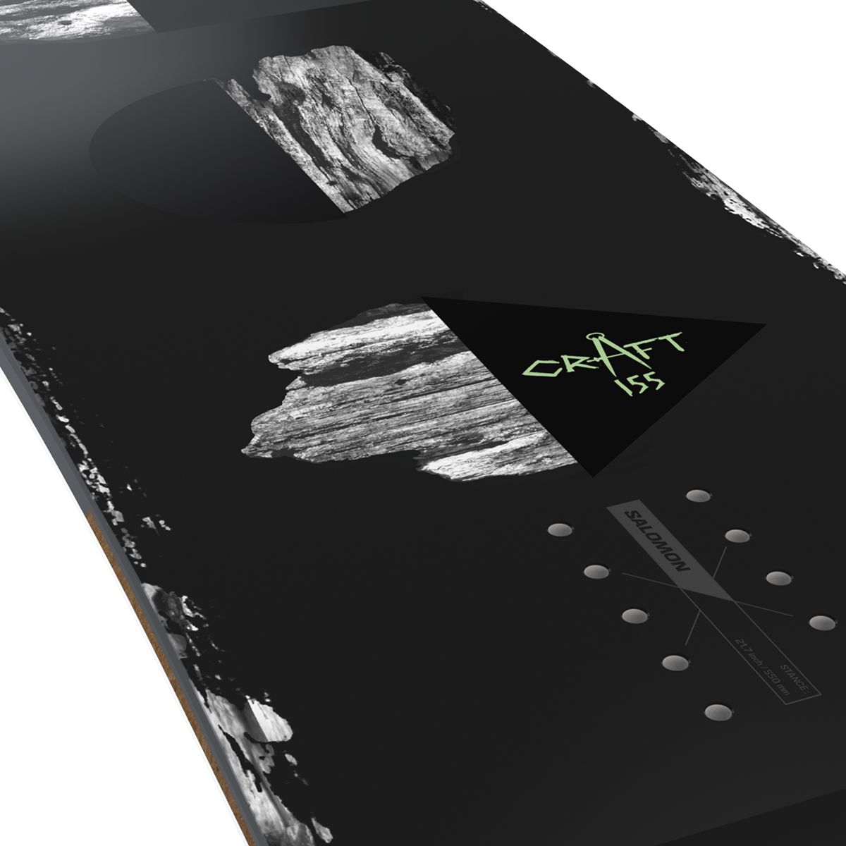 Salomon Men's Craft 2023 Intermediate Snowboard, Freestyle, Twin