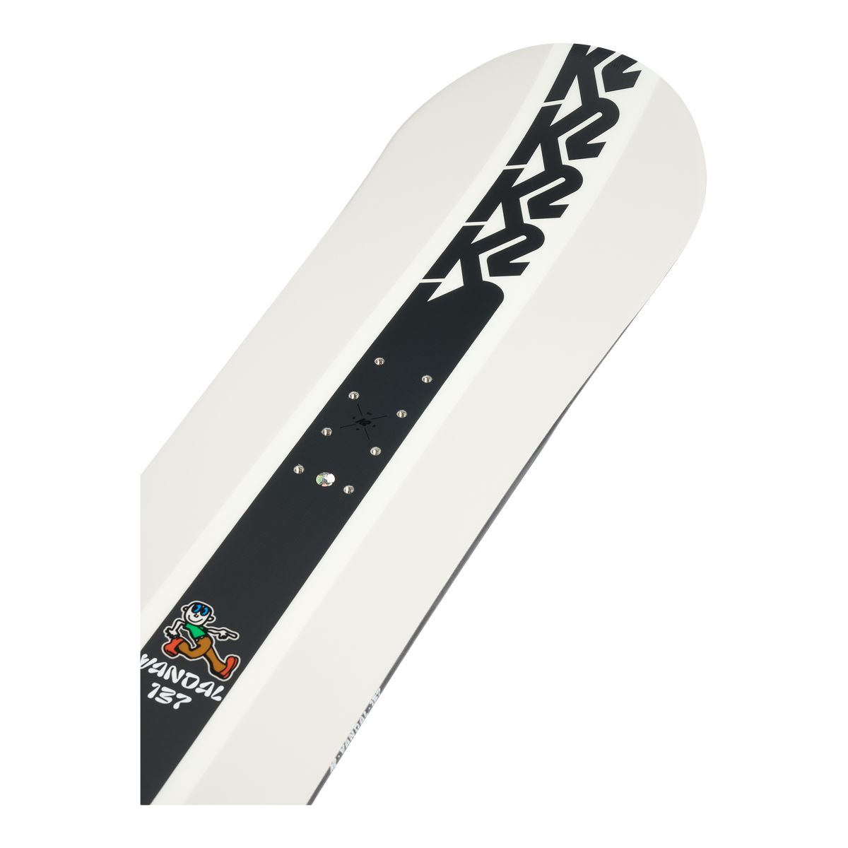 K2 Kids' Vandal 2023 Beginner Snowboard, All Mountain, Twin