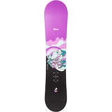 Ripzone Dazy Kid's Twin Flat Snowboard 2024 Overhead_Flat