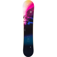 Ripzone Retreat Women's Twin Flat Snowboard 2024 Overhead_Flat