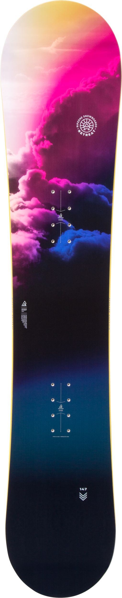 Ripzone Retreat Women's Twin Flat Snowboard 2024