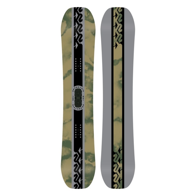 K2 Geometric Men's Twin Camber Snowboard 2024