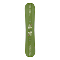 K2 Lime Lite Women's Snowboard 2024 Overhead_Flat