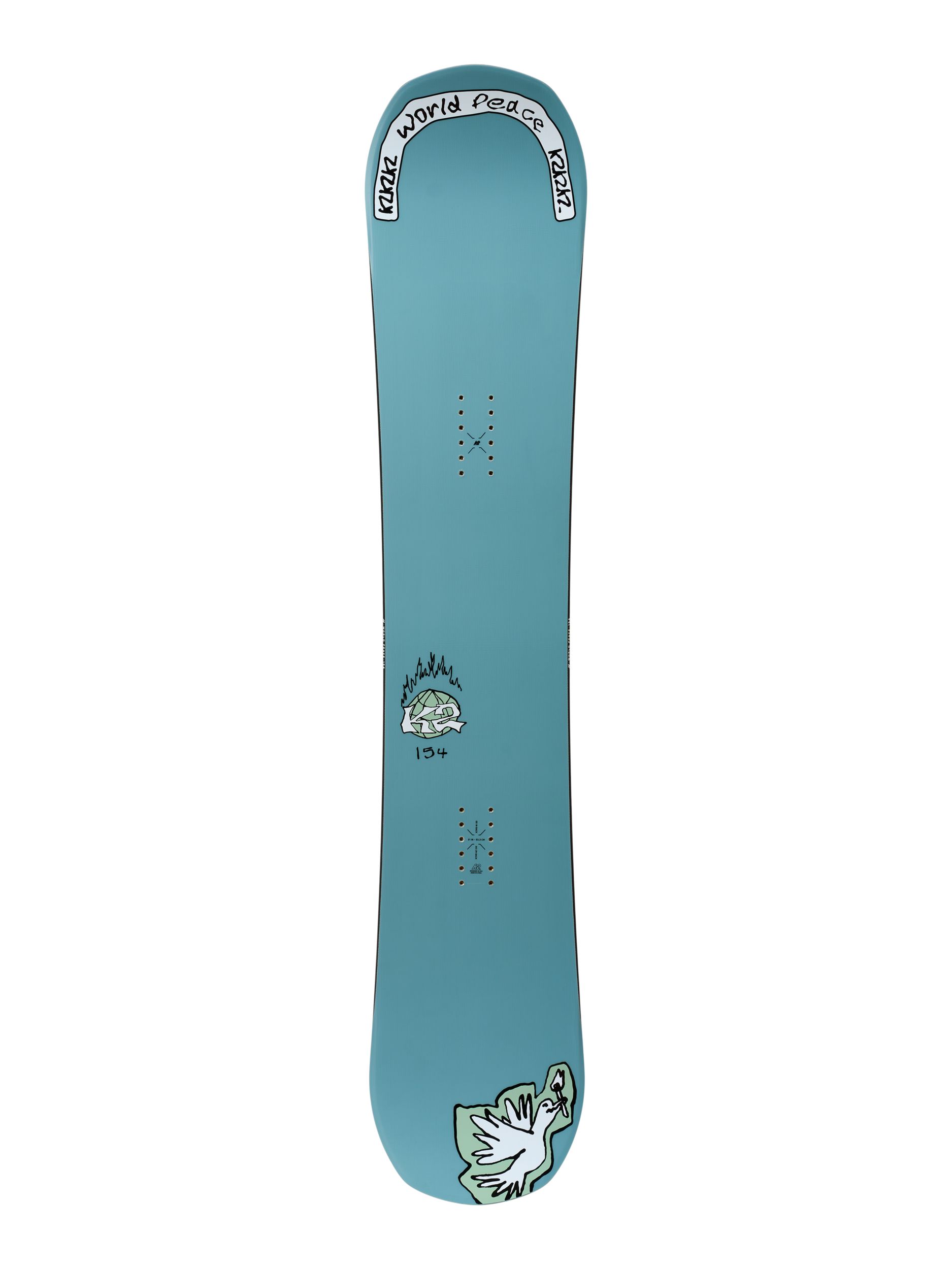 K2 World Peace Men's Snowboard