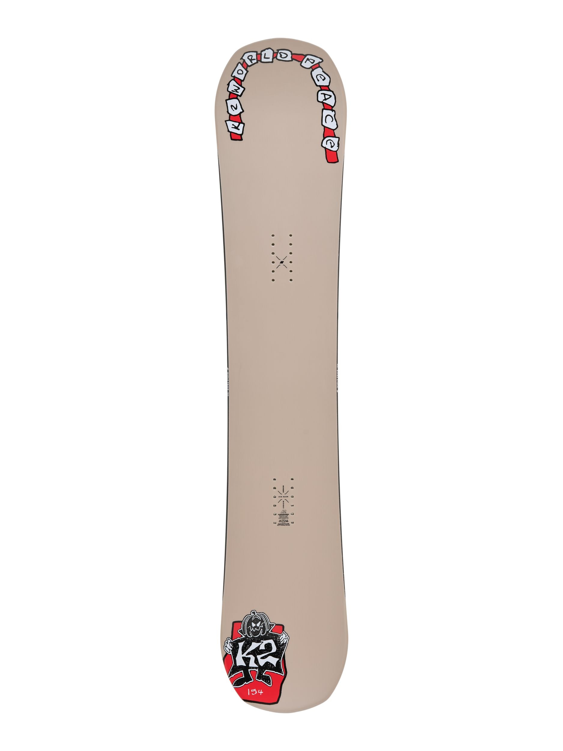 K2 World Peace Men's Snowboard 2026