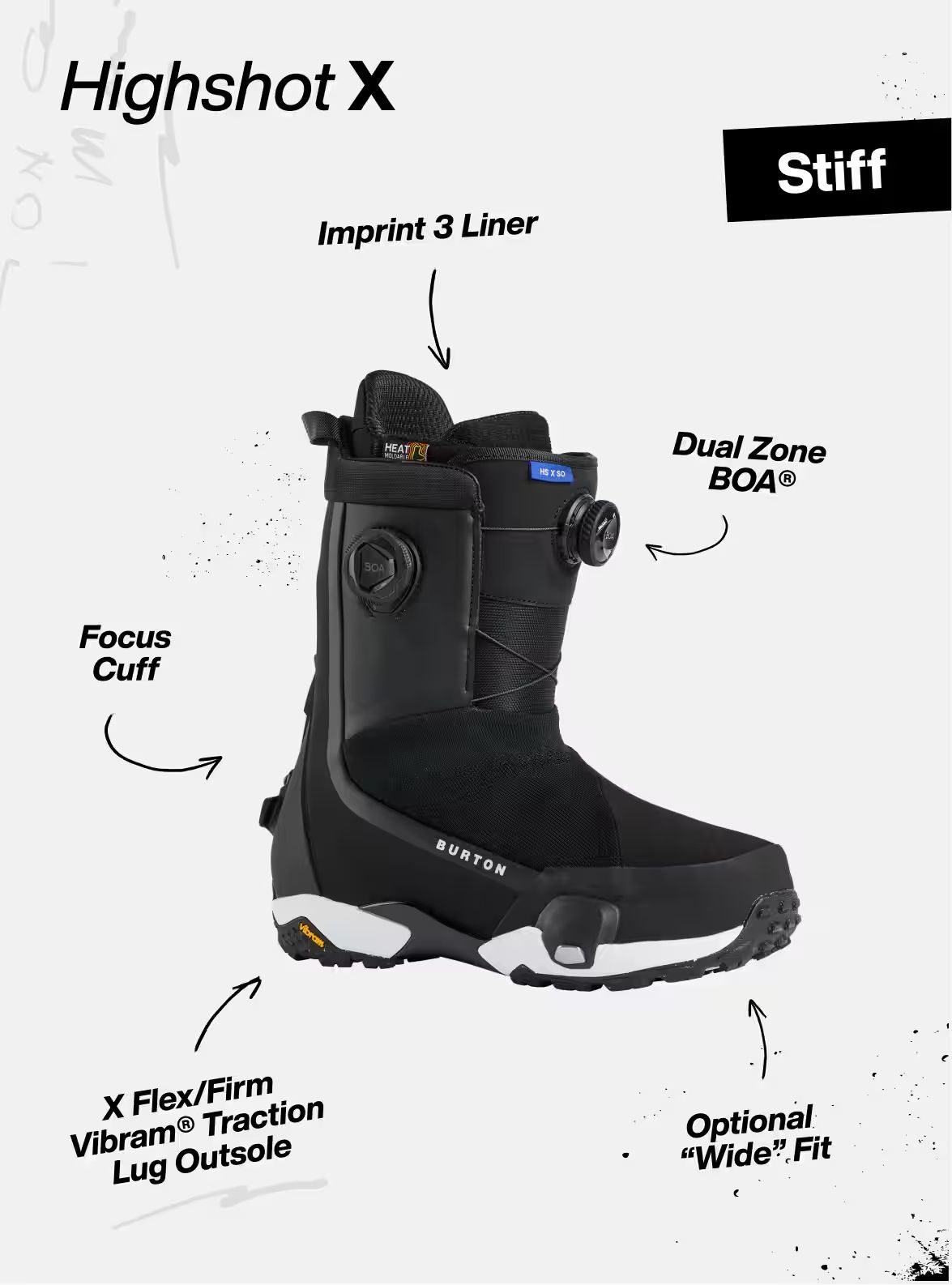 Burton Highshot X Step On® Men's Snowboard Boots