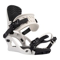 K2 Cassette Women's Snowboard Bindings 2021/22 Front_Angled_Right