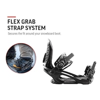 Ripzone Rivet Men's Snowboard Bindings 2023 Composite_or_Mixed