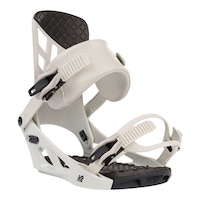 K2 Indy Men's Snowboard Bindings 2023 Front_Three_Fourths_Angled_Right
