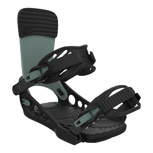K2 Meridian Women's Snowboard Bindings 2024 Front_Three_Fourths_Angled_Right