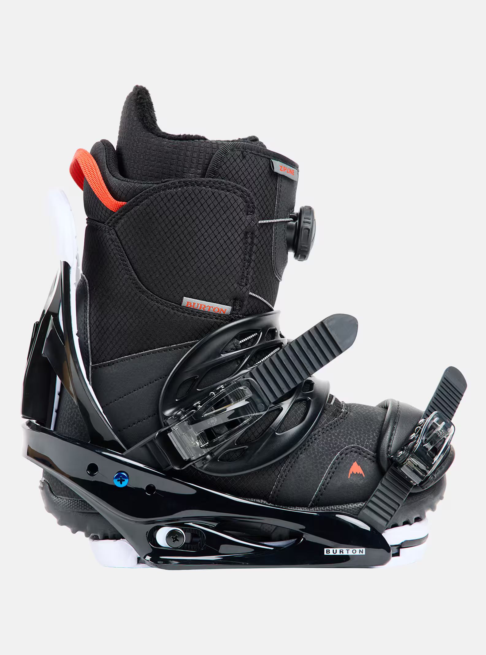 Burton Smalls Kids Snowboard Bindings - Neo Mint/White For Young Riders Age 4-7