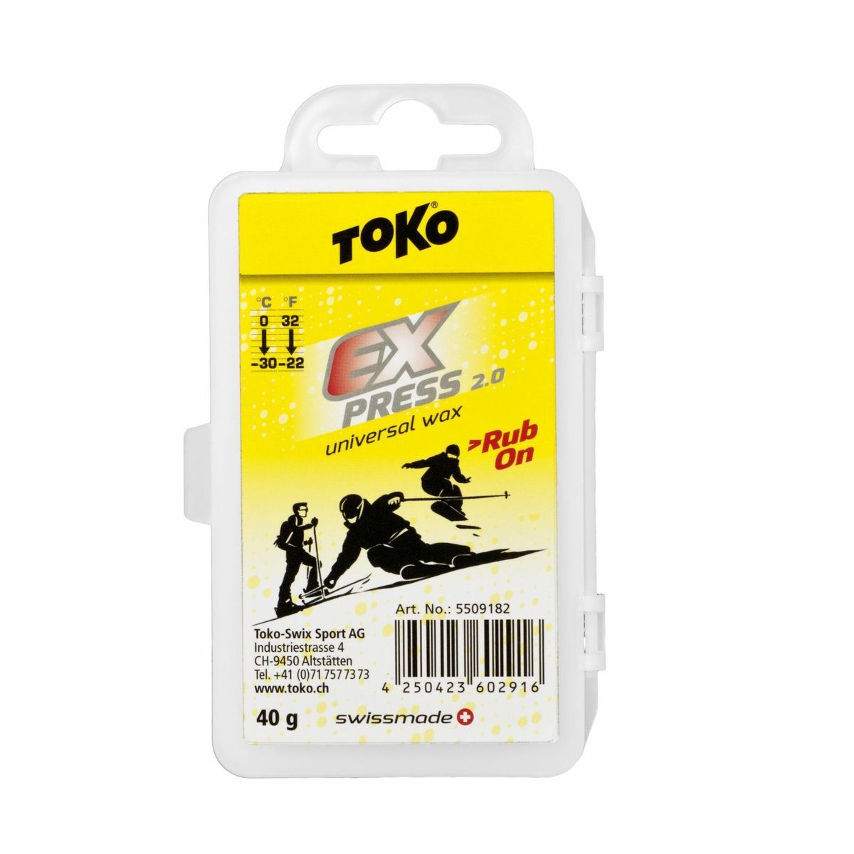Toko Express Rub On Wax - 40 g Front_Flat