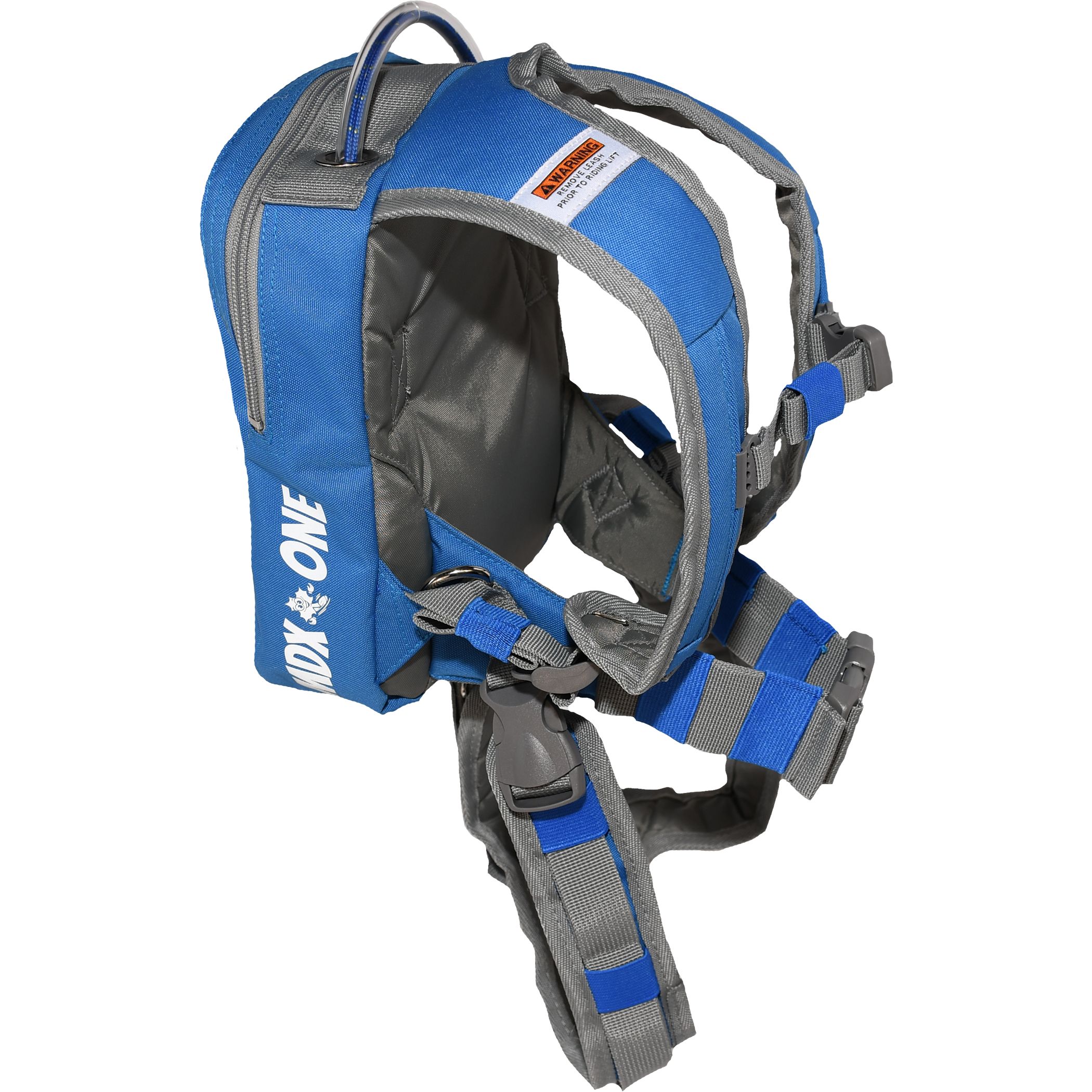 MDXONE The One Harness with Retractable Leash Front_Angled_Right