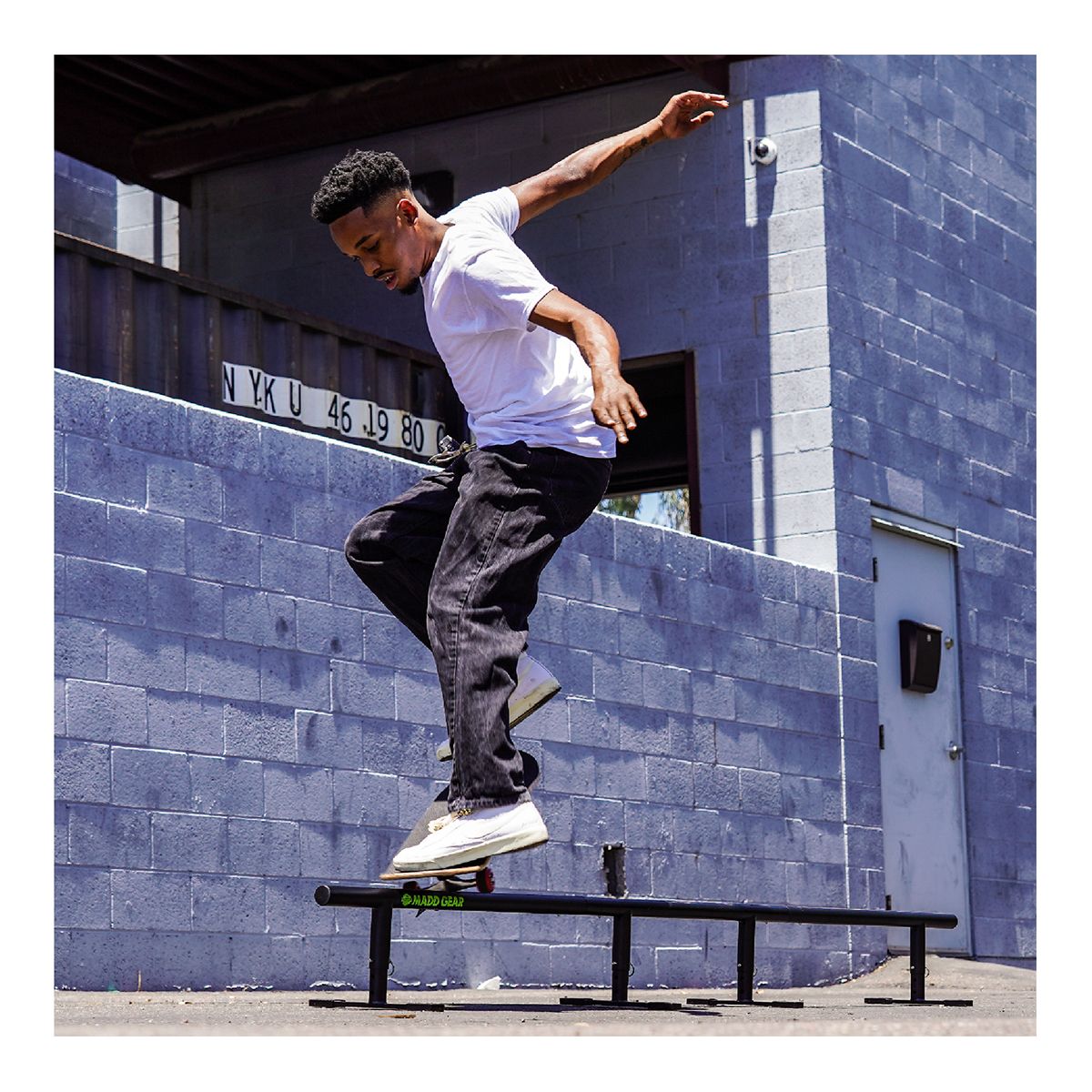 Madd Gear 31 Inch Skateboard Front_Angled_Left