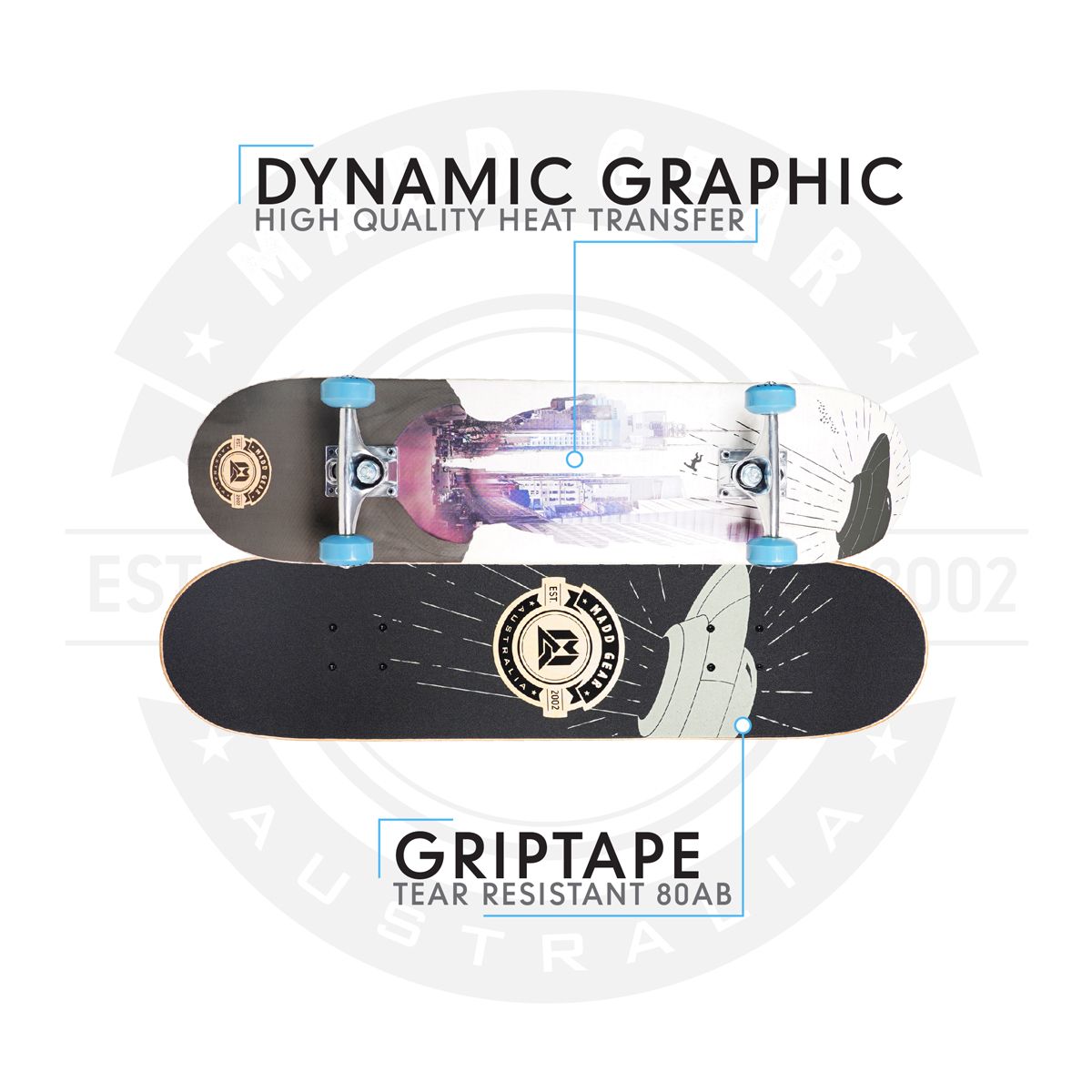 Madd Gear 31 Inch Skateboard Composite_or_Mixed