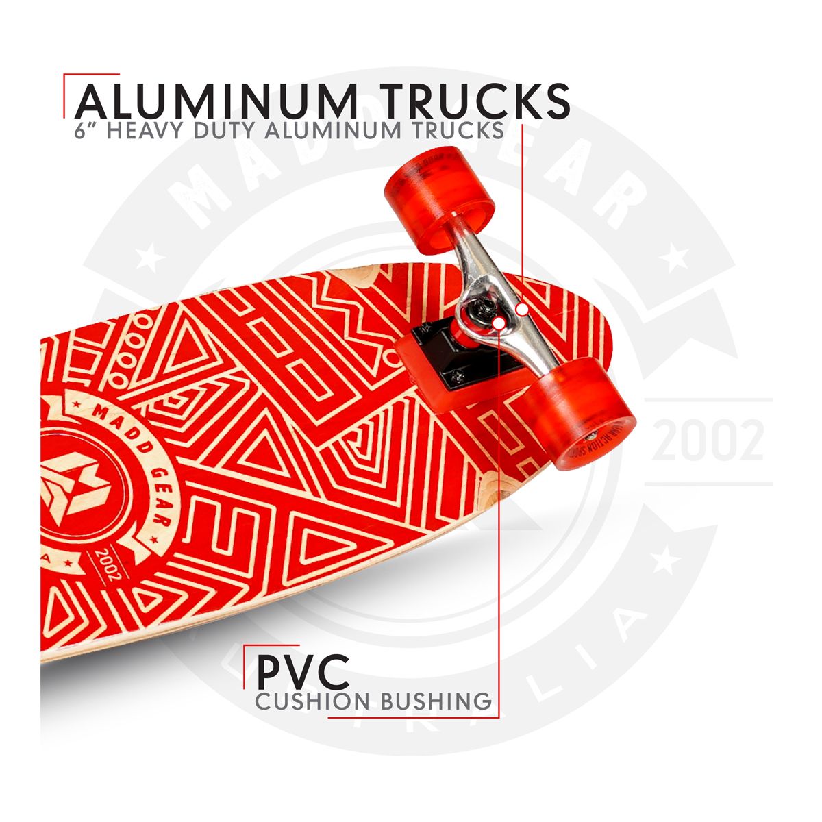 Madd Gear 36 Inch Longboard CloseUp