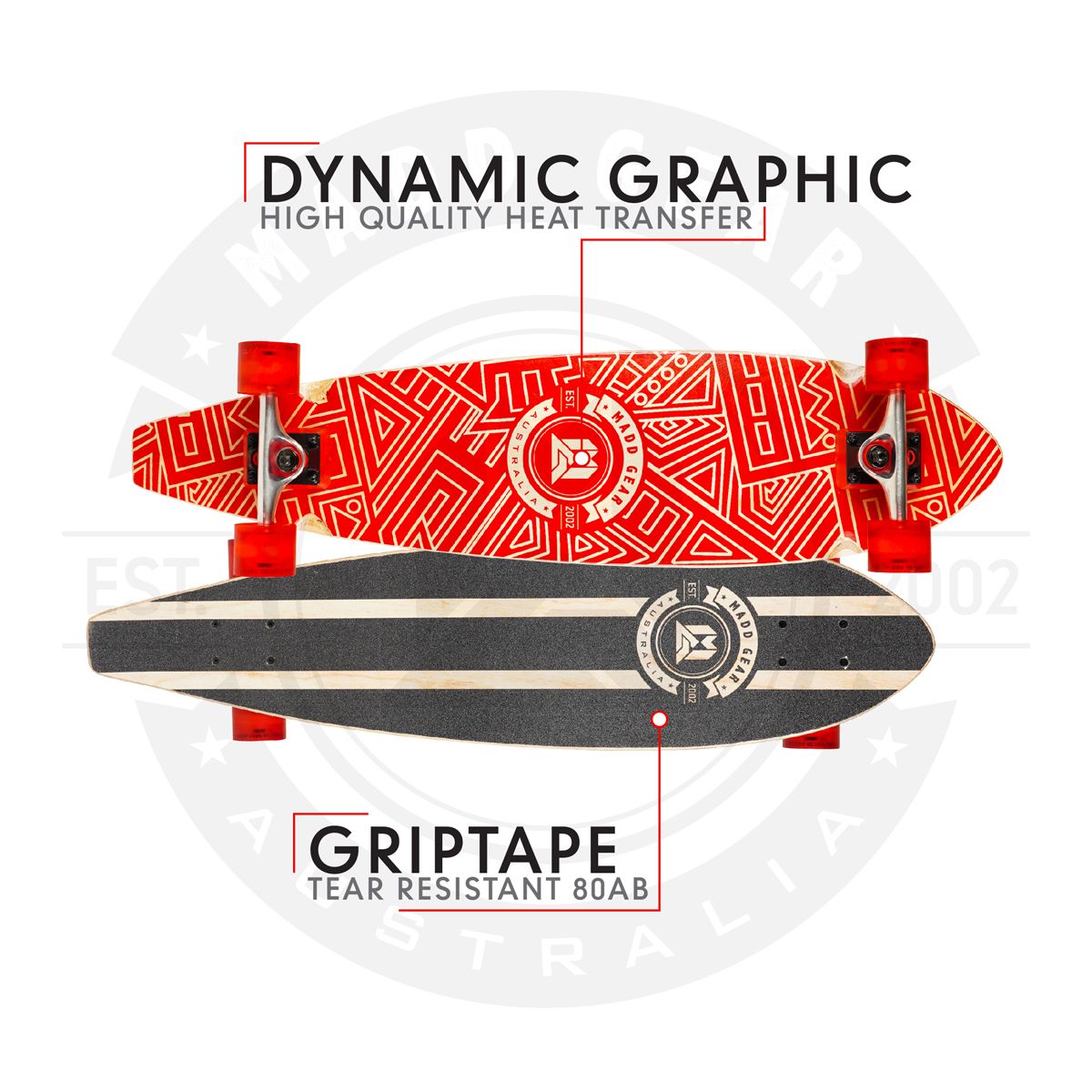 Madd Gear 36 Inch Longboard Composite_or_Mixed