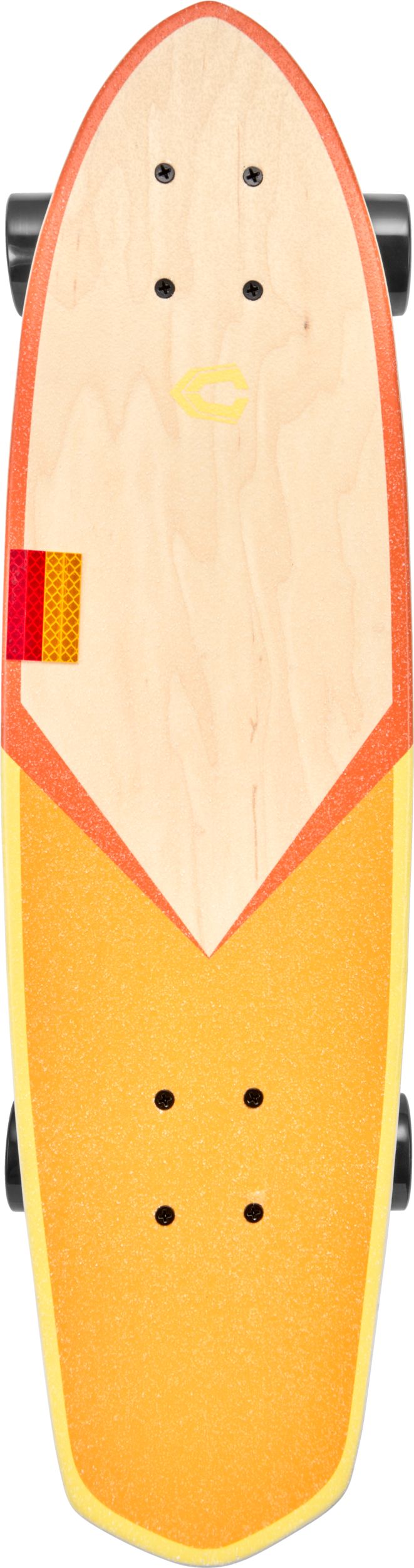 Capix Delta Skateboard Overhead_Flat