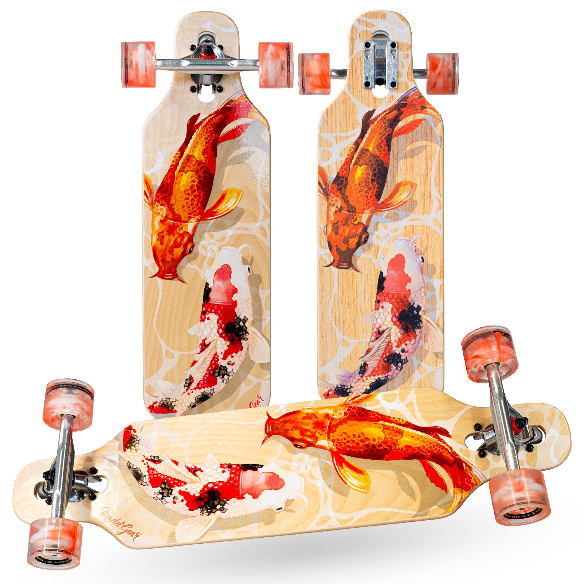 Madd Gear 31" Drop Through Cruiser Skateboard Composite_or_Mixed