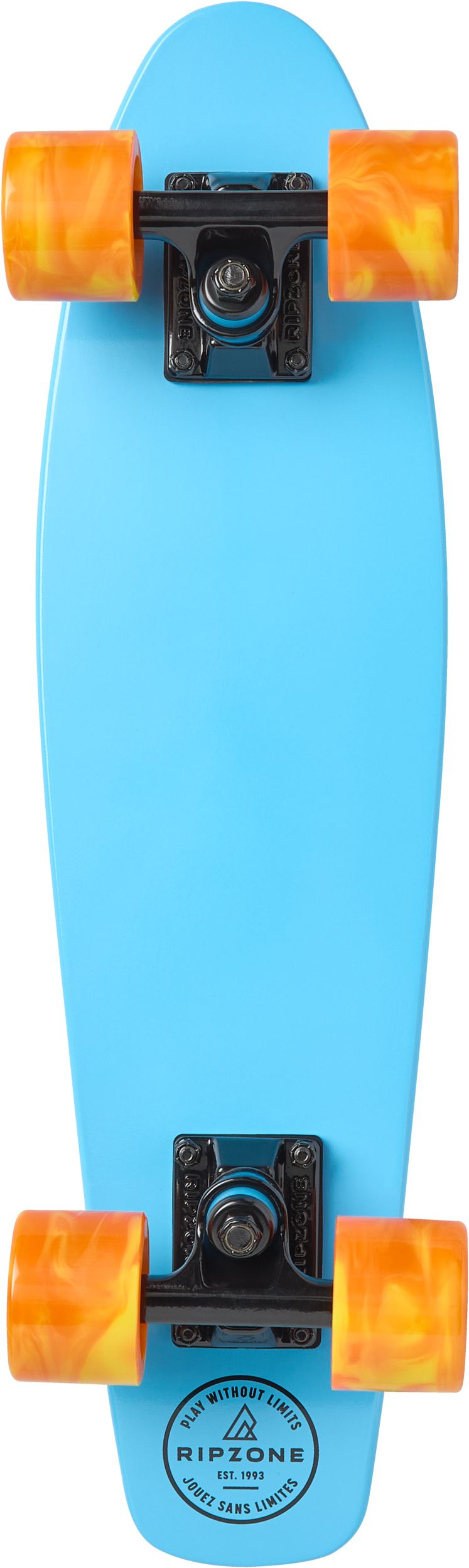 Ripzone Zip Mini Cruiser Skateboard for Commuting