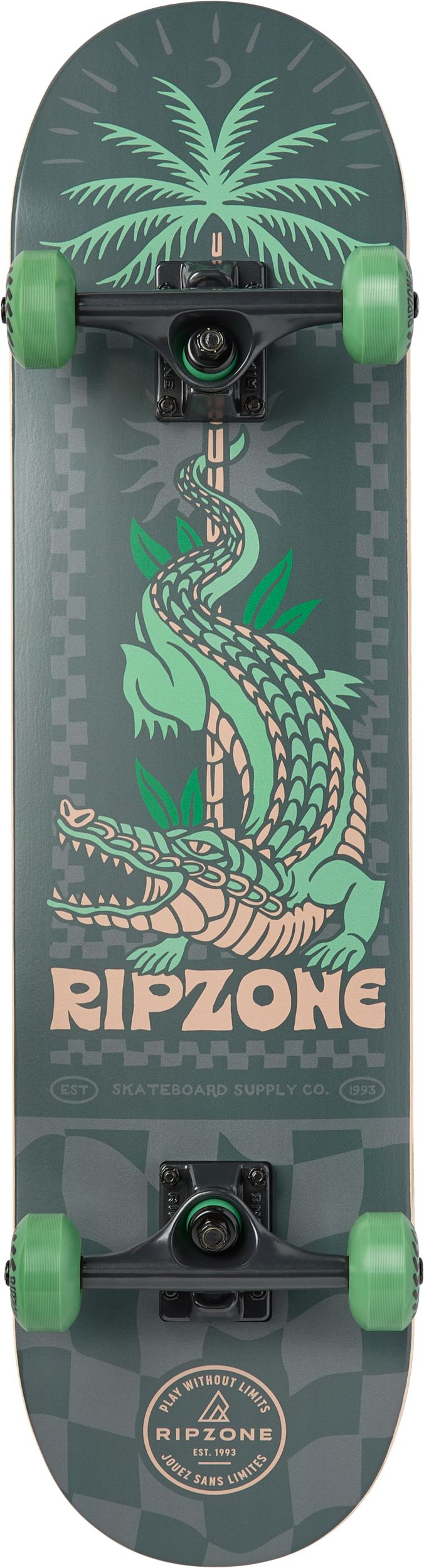 Ripzone Pulse Junior Skateboard Bottom_Flat