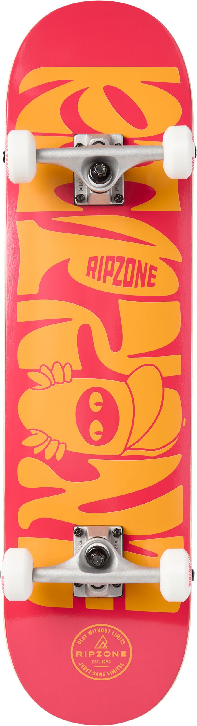 Ripzone Pulse Complete Skateboard Bottom_Flat