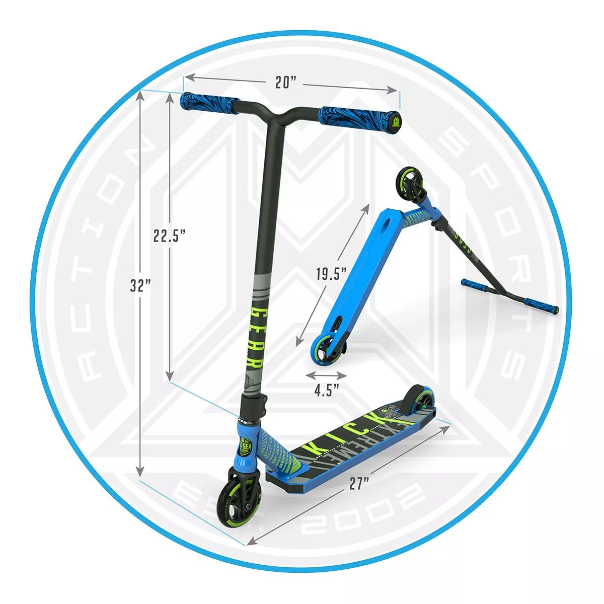 Madd Gear Pro Kick Extreme Lightweight Stunt Scooter Composite_or_Mixed