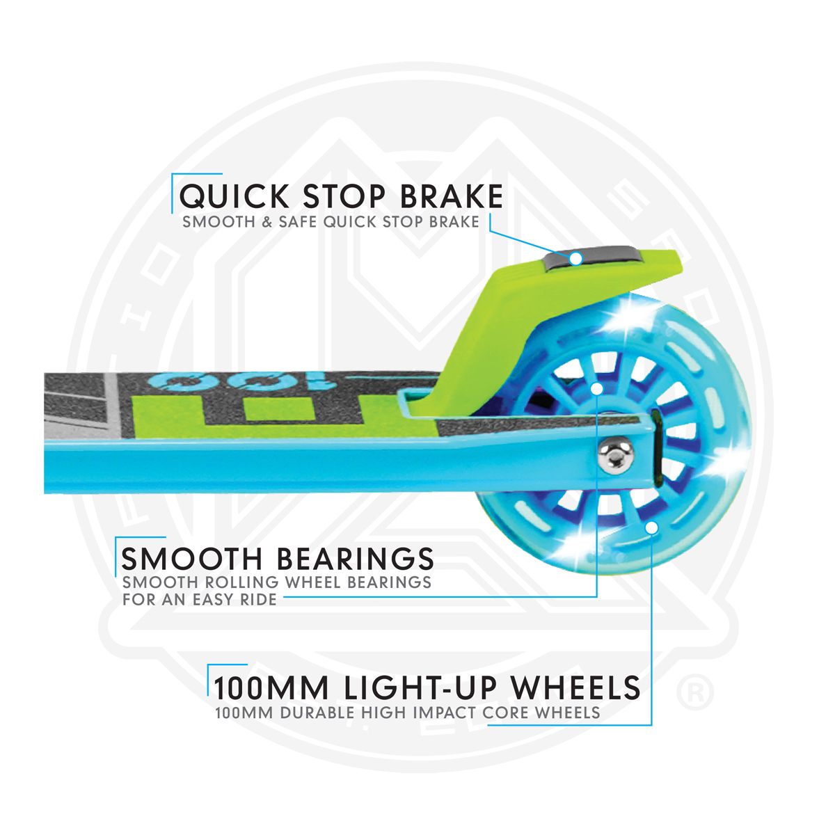 Madd Gear Carve Rize 100 Scooter