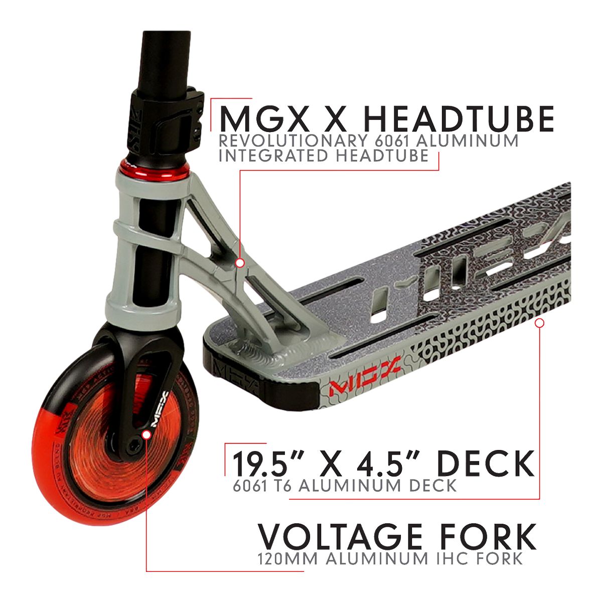 Madd Gear MGX Pro P2 Scooter CloseUp