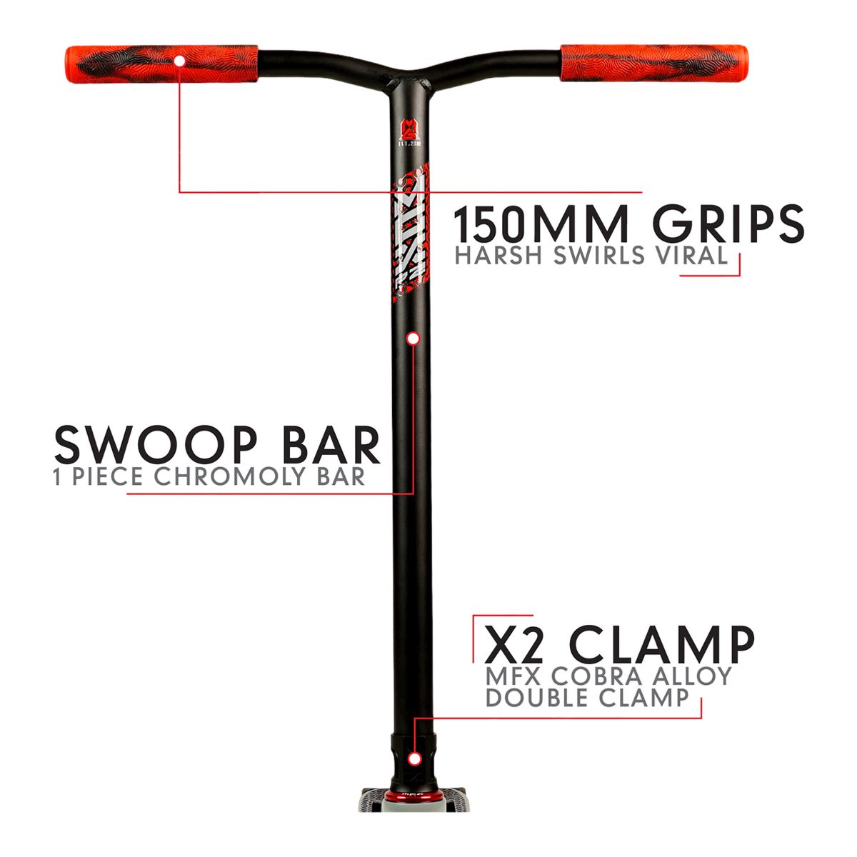 Madd Gear MGX Pro P2 Scooter CloseUp