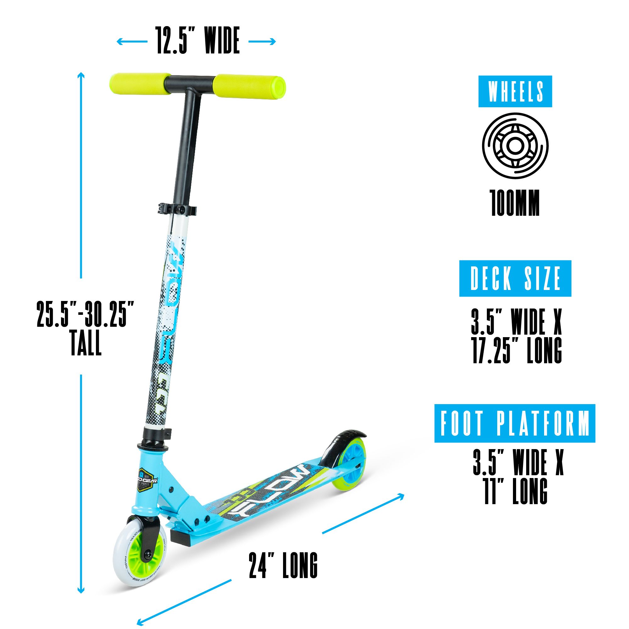 Madd Gear Flow 100 Folding Scooter